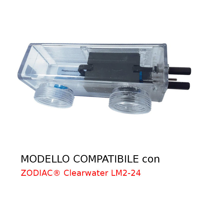 Cella elettrolitica compatibile per sterilizzatore a sale zodiac modello lm2-24
