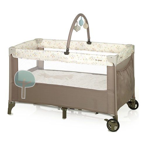 Lettino viaggio jan 6832 u65 duo level toys pieghevole doppia altezza
