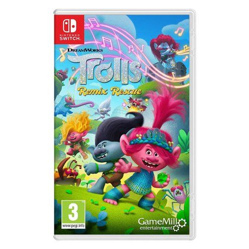 Gamemill entertainment videogioco gamemill entertainment tro nsw eu switch trolls remix rescu - tro-nsw-eu