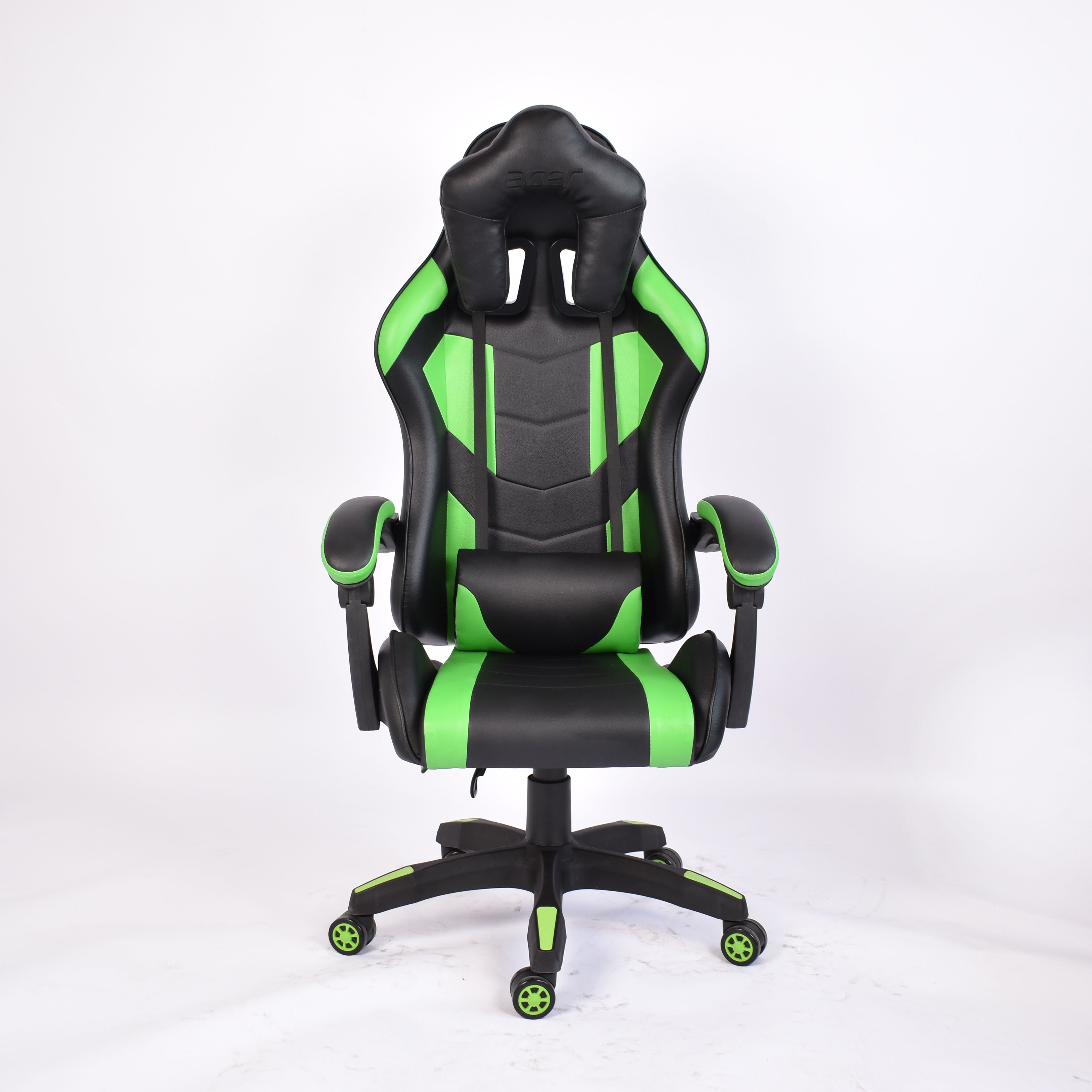 Acer sporty-gc1600 sedia da gaming per pc seduta imbottita nero, verde - sporty-gc1600-gre