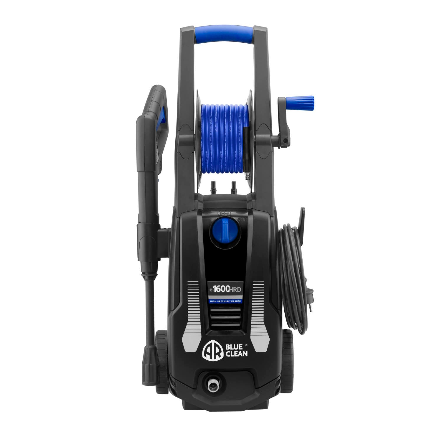 Ar blue clean idropulitrice e-1600hrd, ad alta pressione, ad acqua fredda, per auto ed esterni casa, con sonda sturatubi, di annovi reverberi (1600 w,