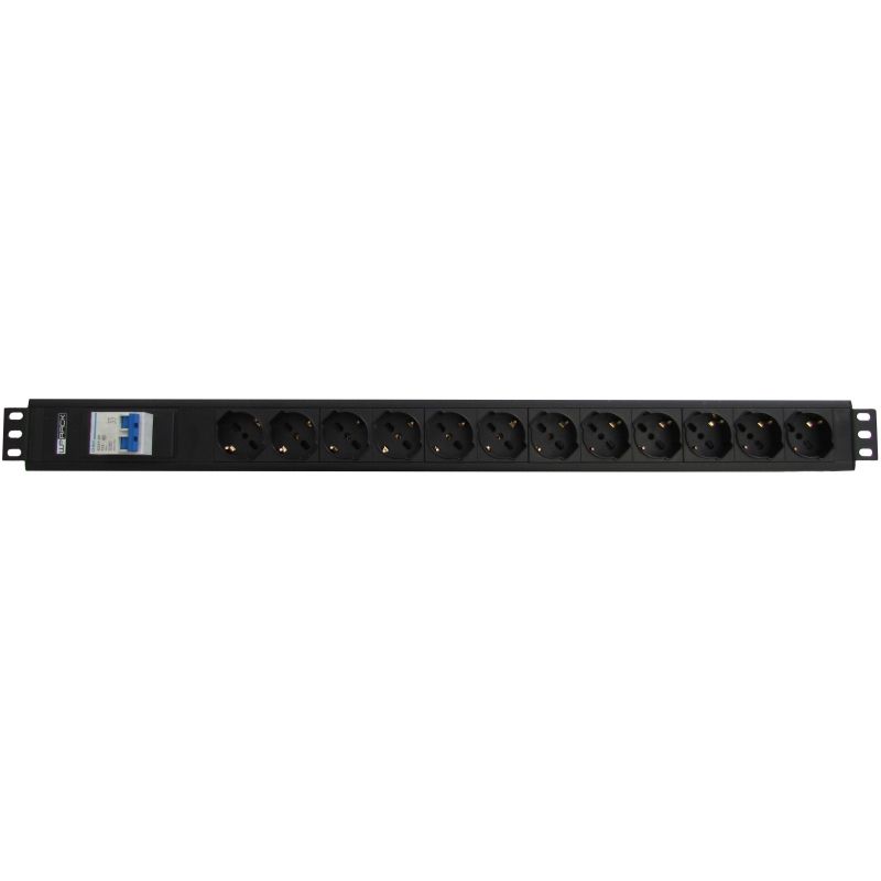 Multipresa rack 19 12xita/schuko magnet - wpn-pdu-i02-12