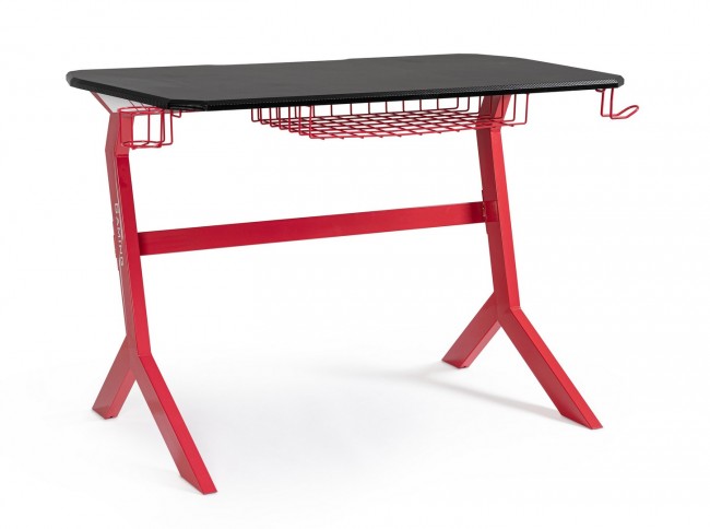 Scrivania rosso nera - gaming