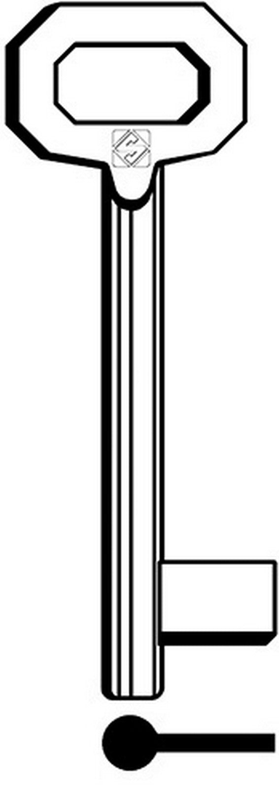 5pz chiavi patent silca art. 5012 passepartout lun 25654