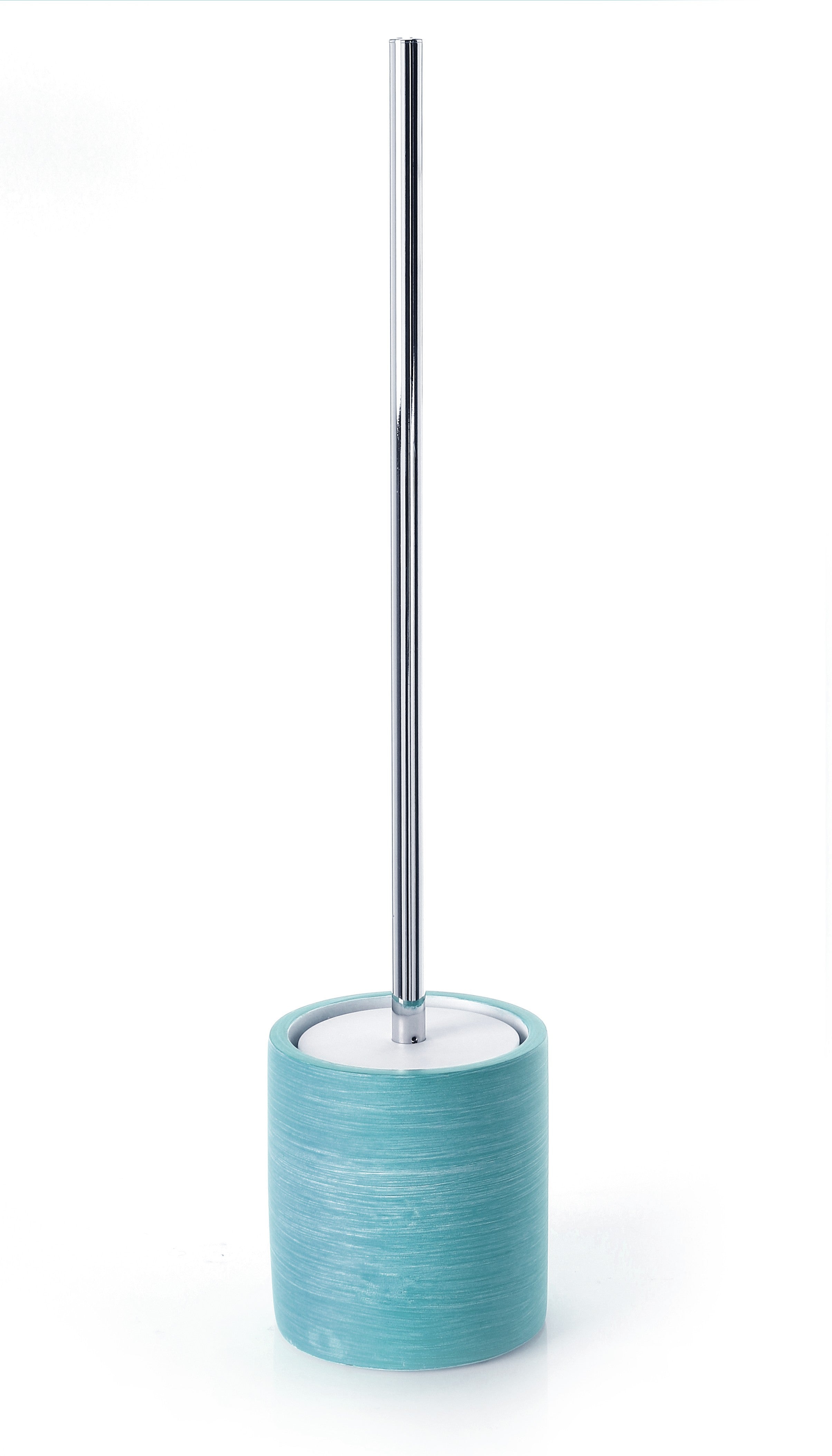 Scopino wc dappoggio azzurro