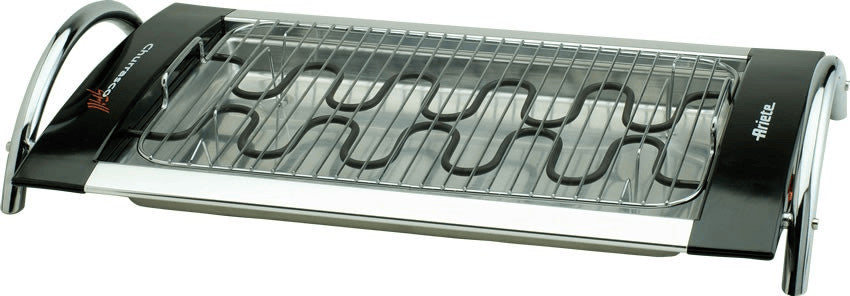 Ariete 732 grill tabletop electric 2000w black, silver