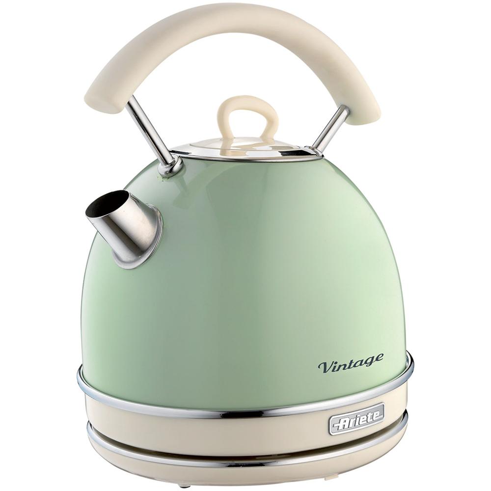 Ariete bollitore vintage verde (2877/04) - 1.7l - cordless - base rotante - 2000w
