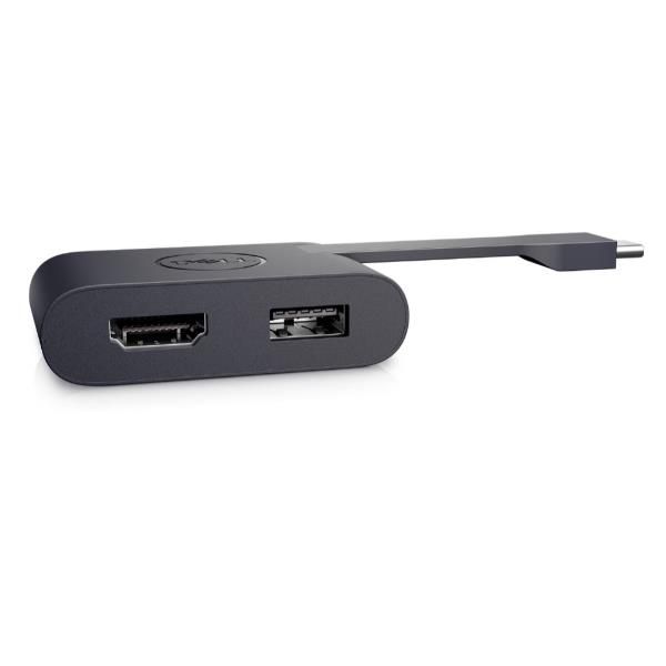 Dell da20 usb tipo-c hdmi + usb nero - dell-da20-mg
