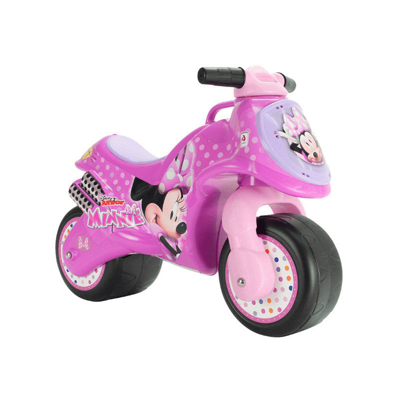 Moto cavalcabile per bambini 69x28x49 cm primi passi neox disney minnie