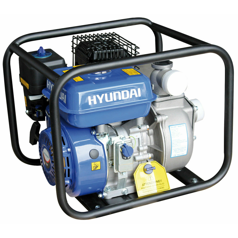 Motopompa a scoppio ohv 4 tempi 212cc 7hp 5cm autoadescante hyundai 35601