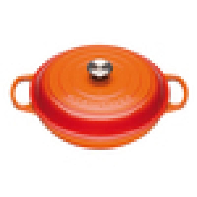 Le creuset gourmet professional pot round 30cm oven red (21180300902430) - 148702