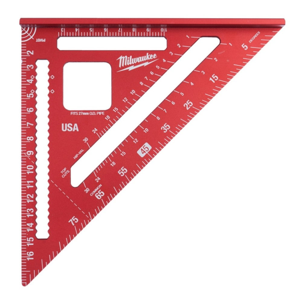 Squadra metrica milwaukee triangolare 18 cm per coperture
