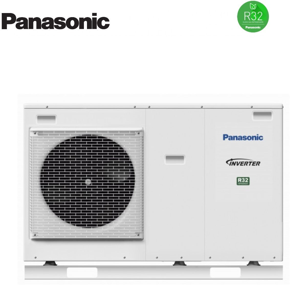 Pompa di calore monoblocco panasonic aquarea 7 kw wh-mdc07j3e5 r-32 wi-fi optional a+++/a++