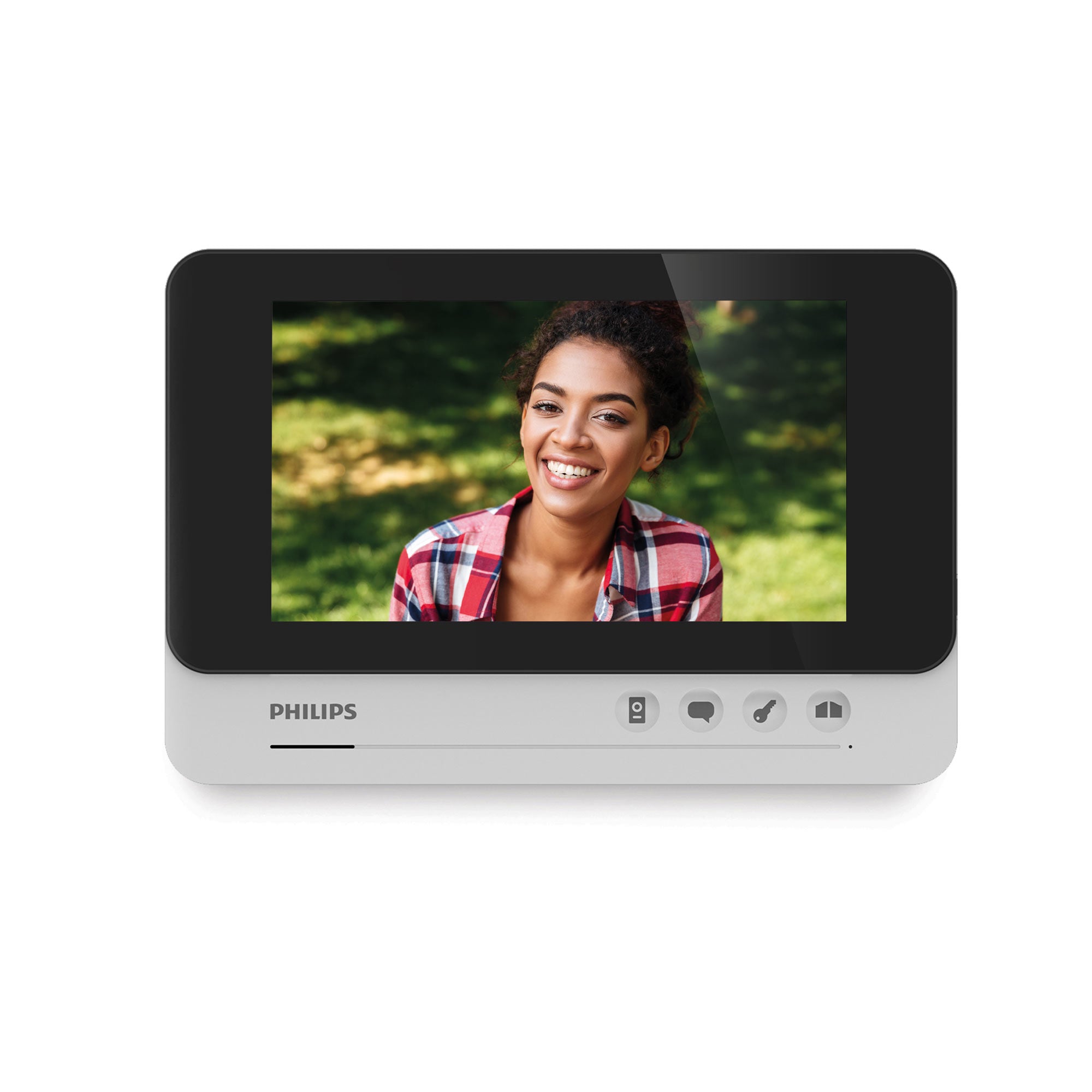 Monitor supplementare philips addcomfort per videocitofono philips welcomeeye con tasti a sfioro 7'' visione notturna
