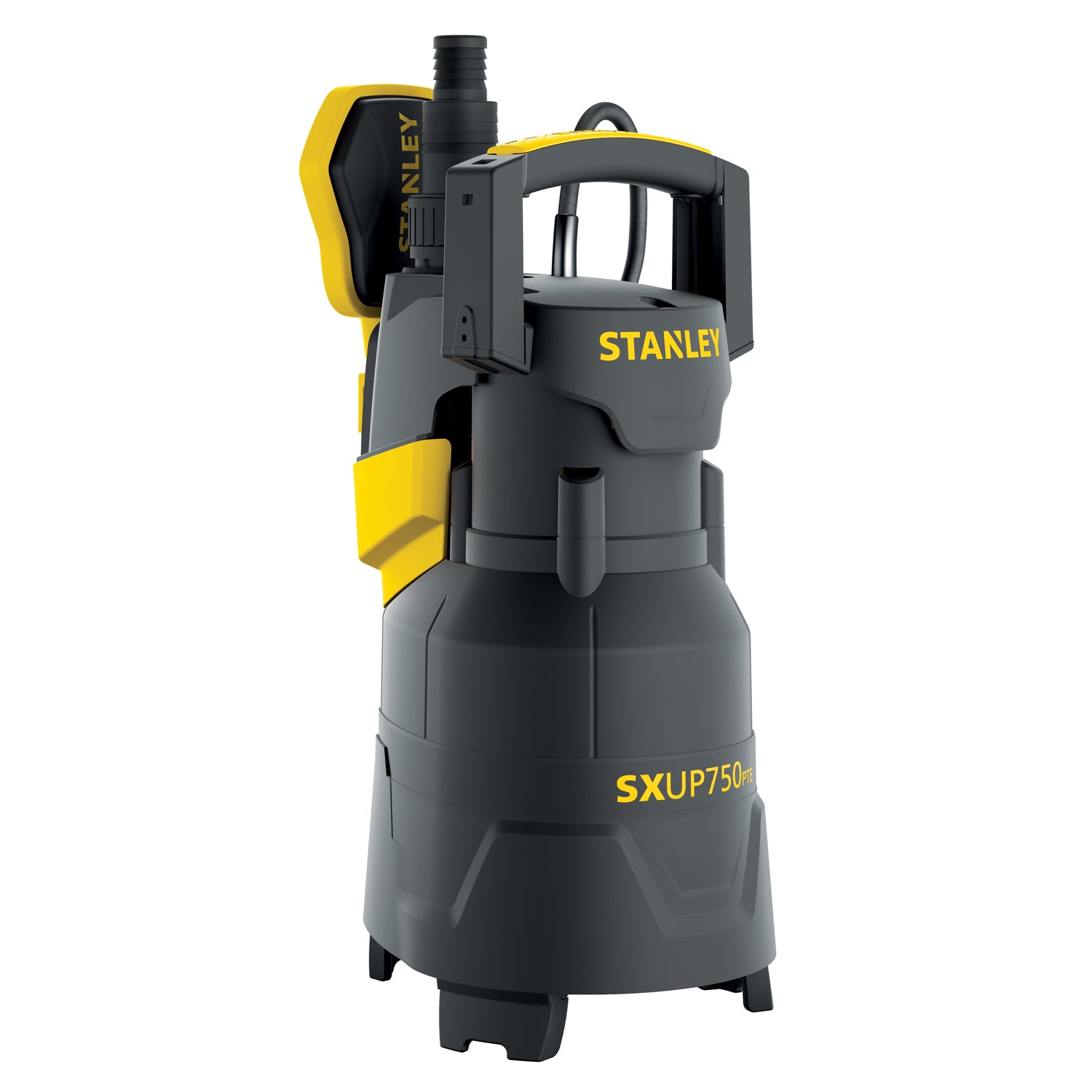 Pompa immersione per acque chiare e scure stanley sxup750pte (750 w, portata max. 13.500 l/h, prevalenza massima 8 m)