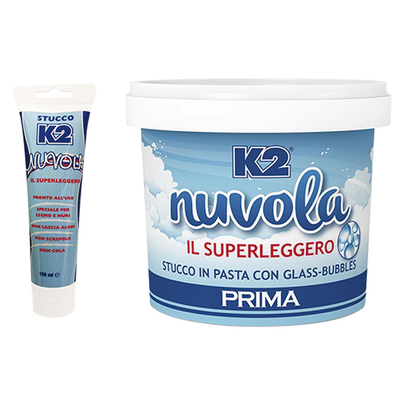 Stucco in pasta 'nuvola' lt. 2,5 - secchiello 9026869nlm