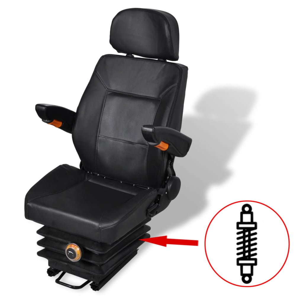 Sedile per trattore con sospensionecod mxl 121230