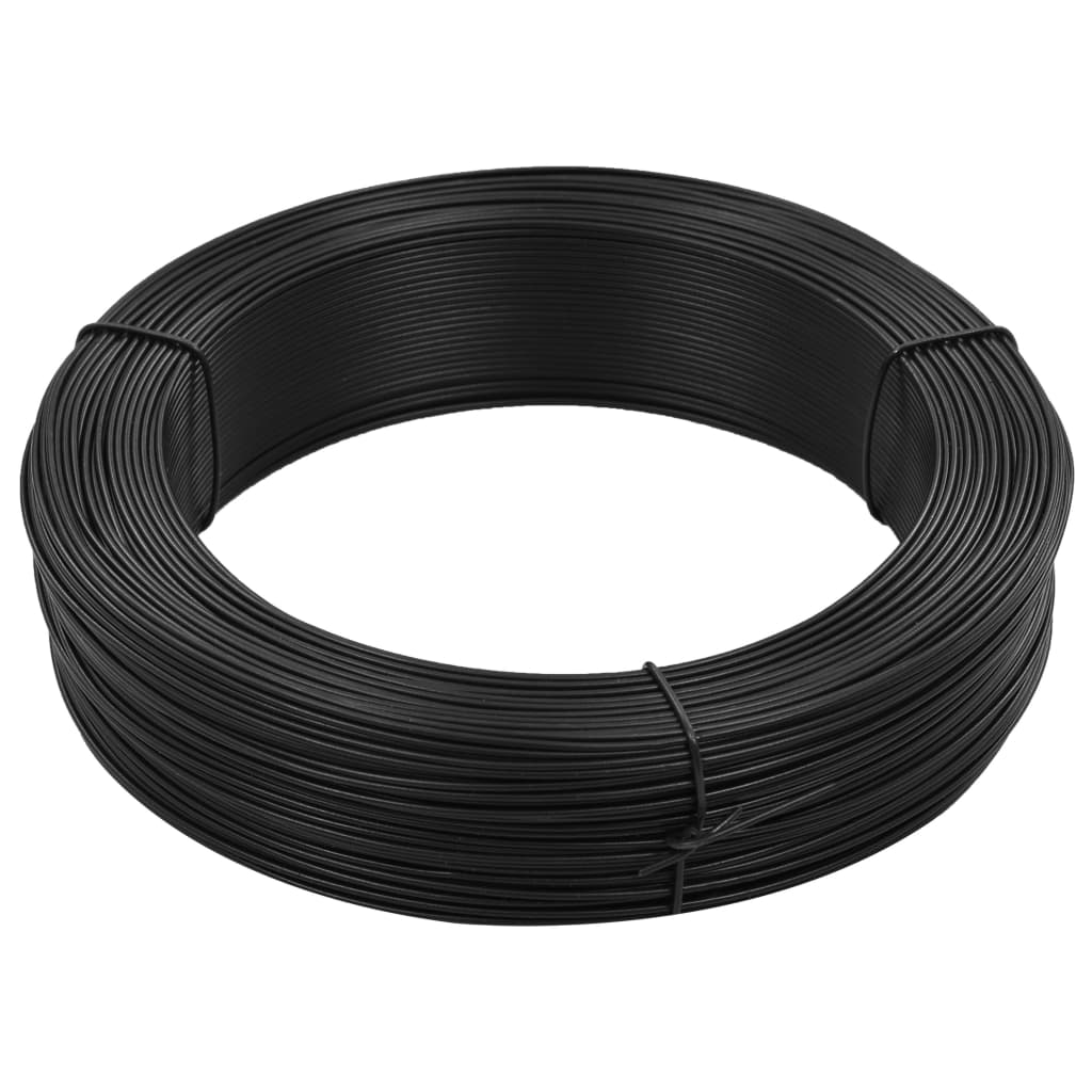 Filo per recinzioni 250m 2,3/3,8 mm in acciaio antracitecod mxl 105393