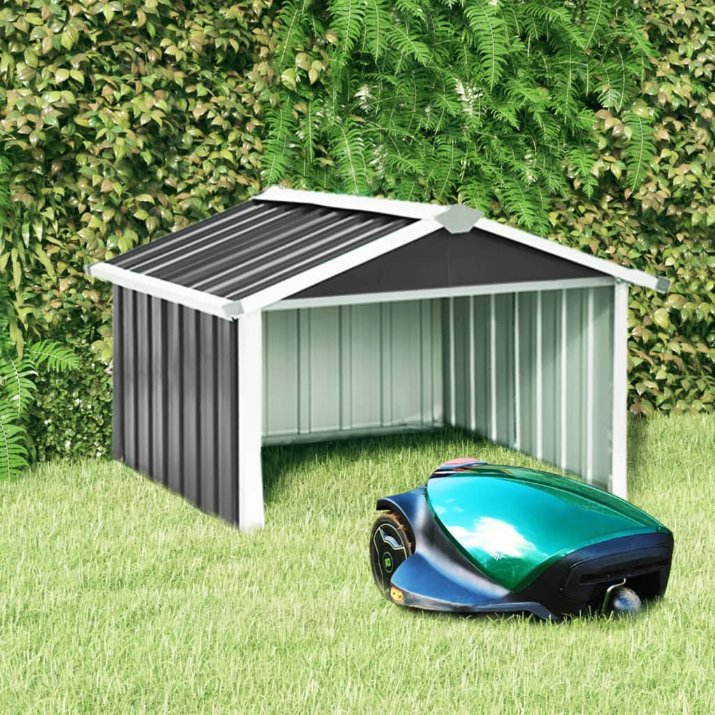 Capanno per robot tosaerba 92x97x63cm acciaio zincato antracite cod mxl 65909