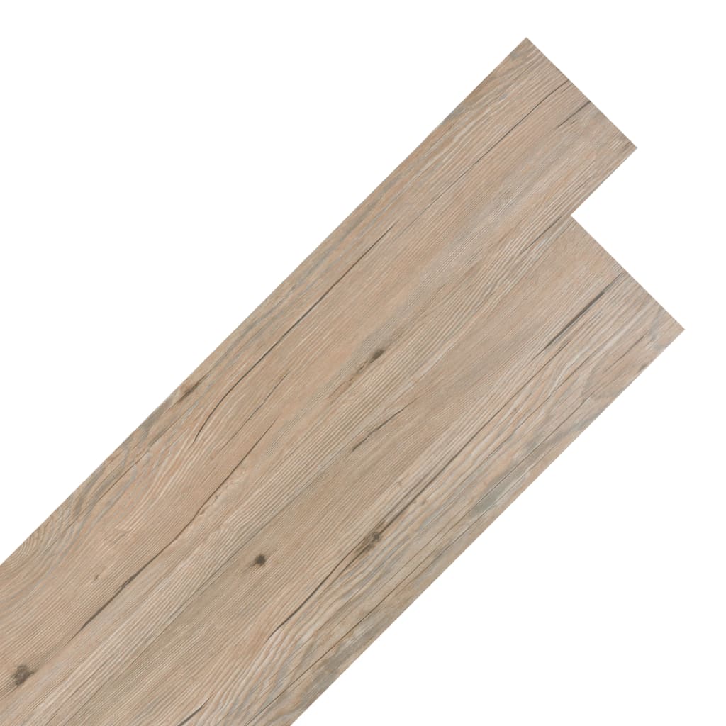 Listoni pavimentazione autoadesivi in pvc 5,02m 2 mm marrone cod mxl 53789