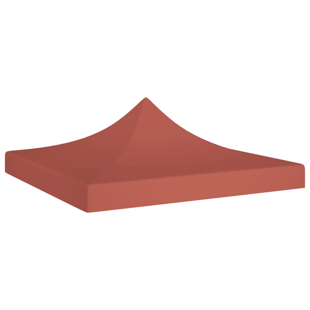 Tetto per tendone per feste 2x2 m terracotta 270 g/m cod mxl 64283