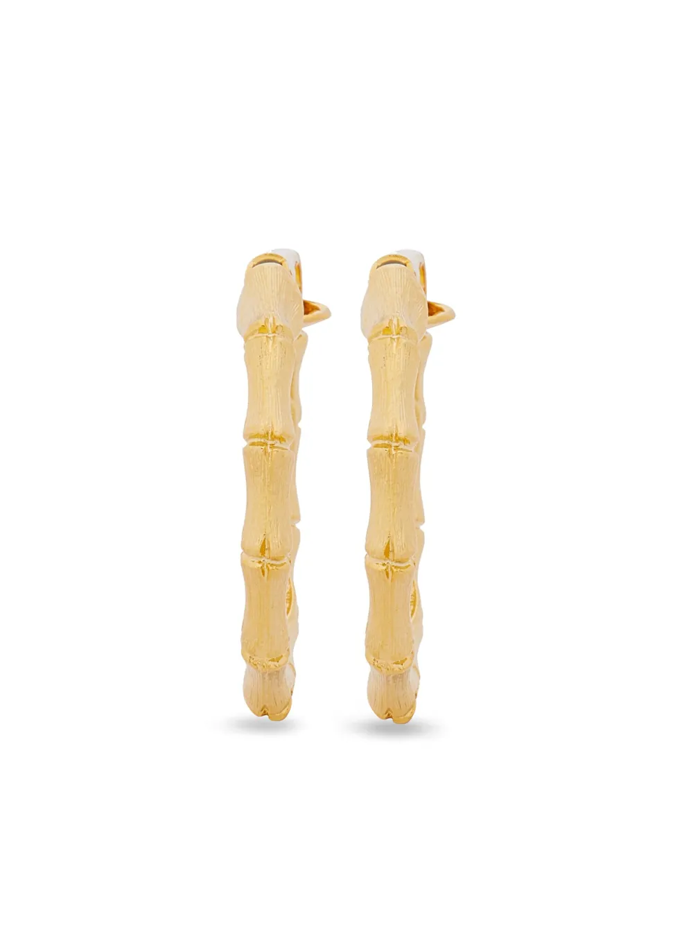 Kenneth Jay Lane gold plated earrings - Oro