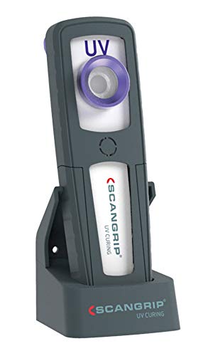 Scanprip Scangrip 03.5801 - Lampada Da Lavoro A Led Con Batteria Per Asciugatura Uv