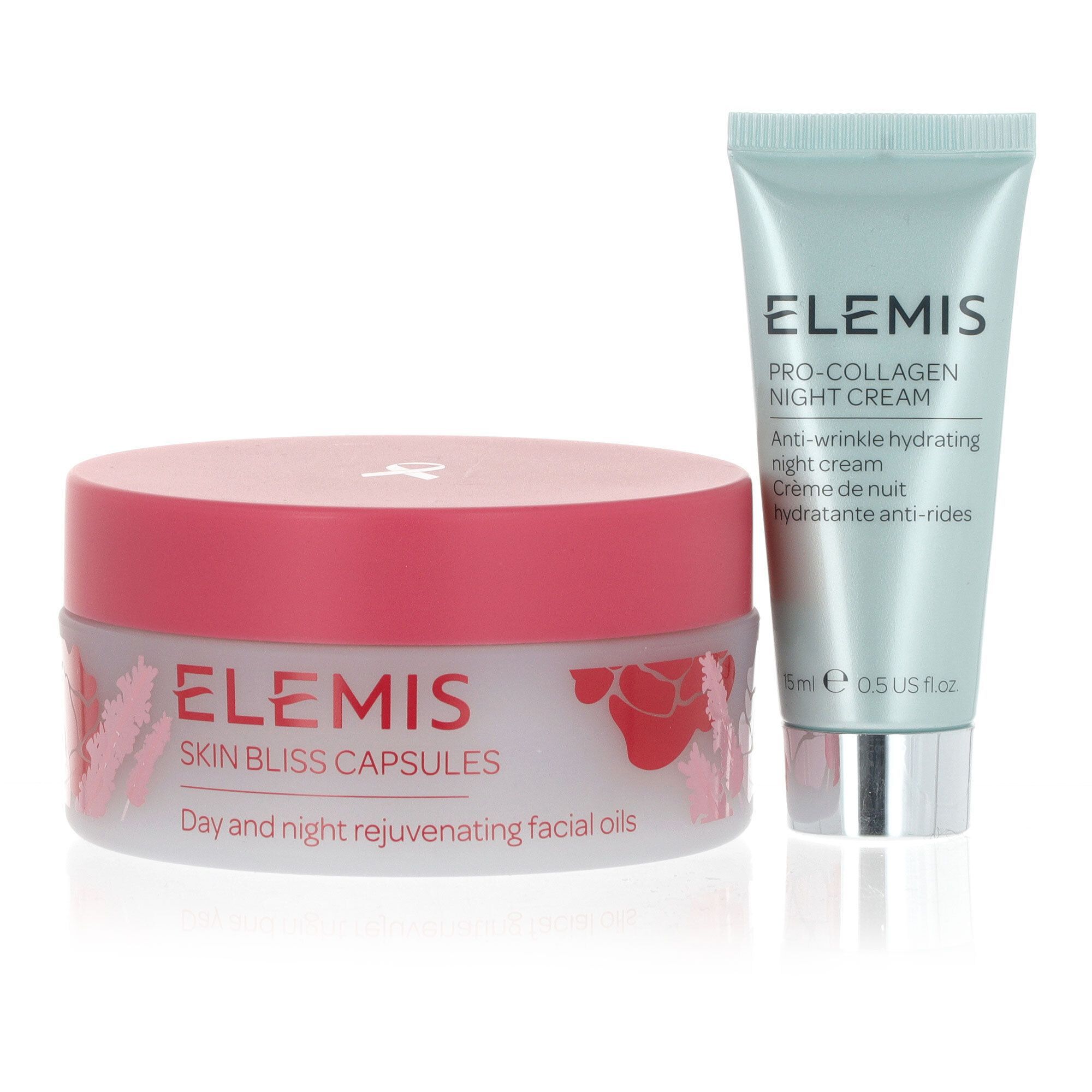 Elemis Olio in capsule anti-età e crema notte idratante