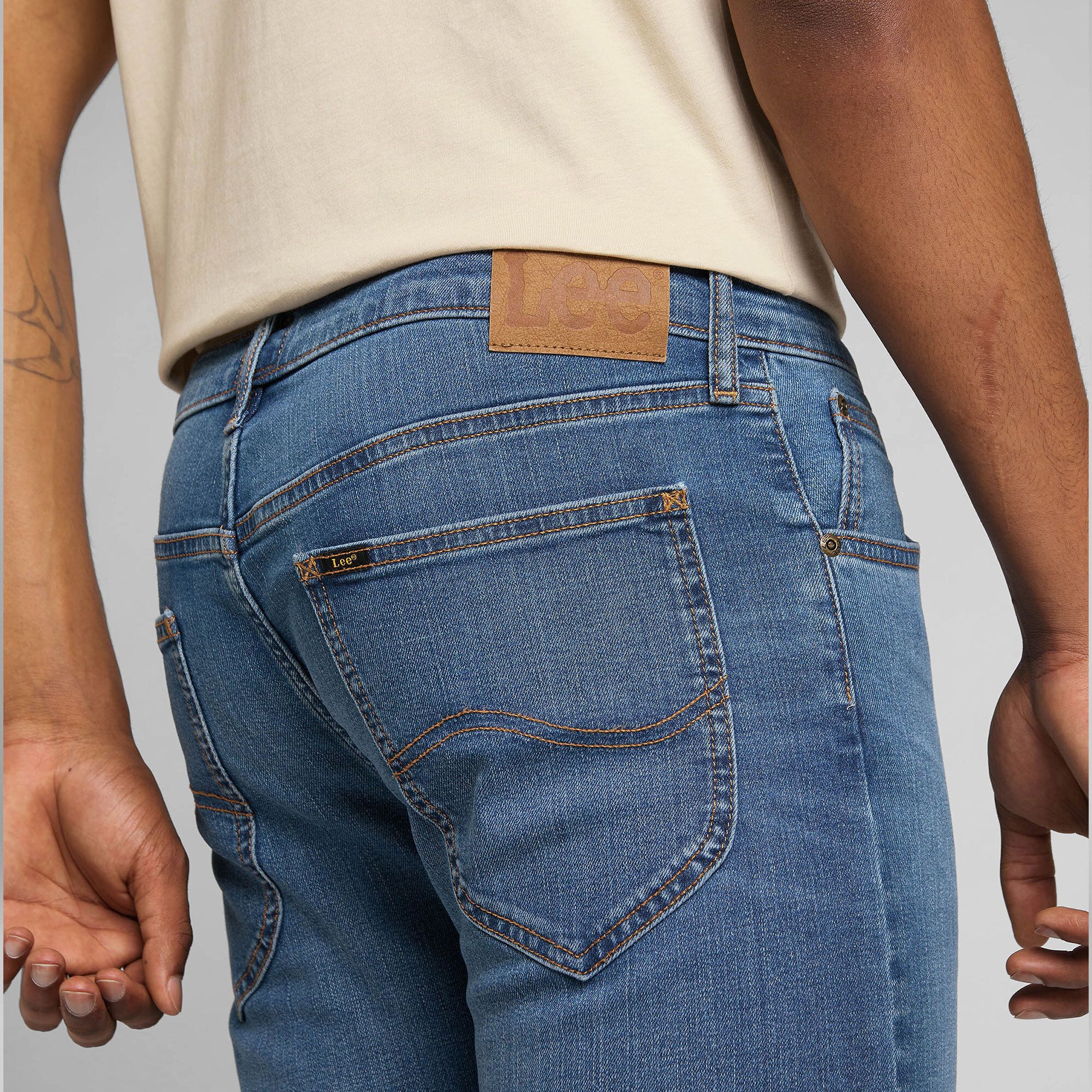 LEE Daren jeans Taglio regolare Vita media Zip e bottone