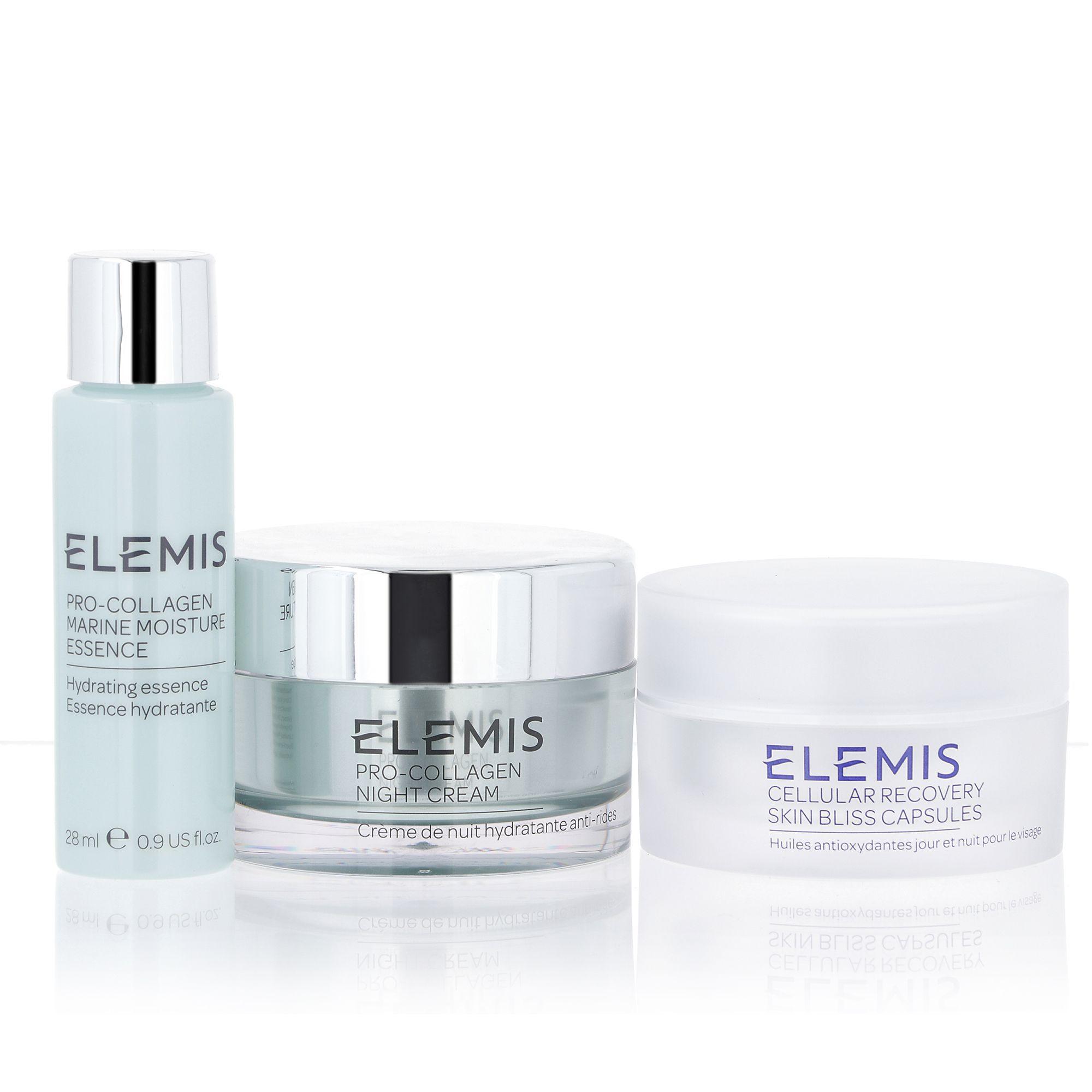 Elemis Crema ed essenza Pro-Collagen+capsule Cellular Recovery