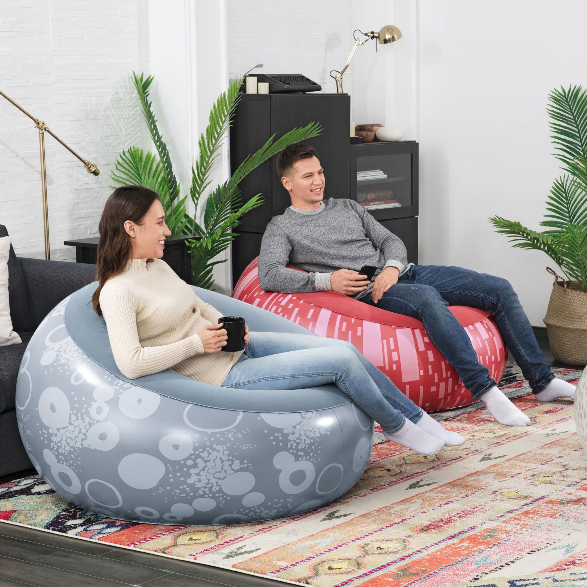 Bestway Poltrona gonfiabile per interni ed esterni