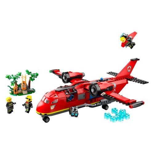 Costruzioni lego 60413 city fire aereo antincendio