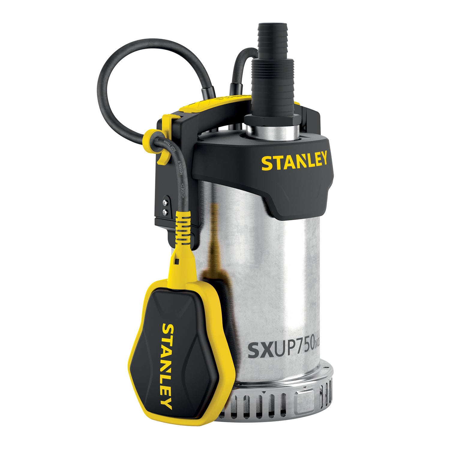 Pompa immersione per acque chiare stanley sxup750xce (750 w, portata max. 11.000 l/h, prevalenza massima 8,5 m)