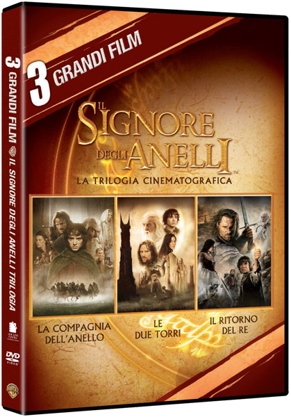 Warner Bros The Lord of the Rings - Trilogy, DVD 2D ITA