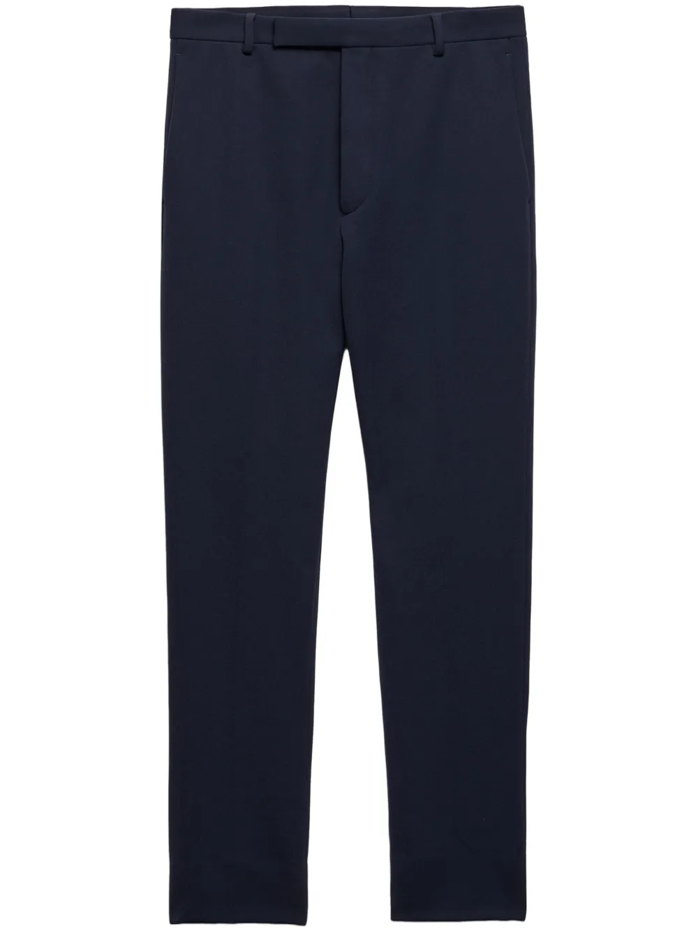 Prada pressed-crease trousers - Blu