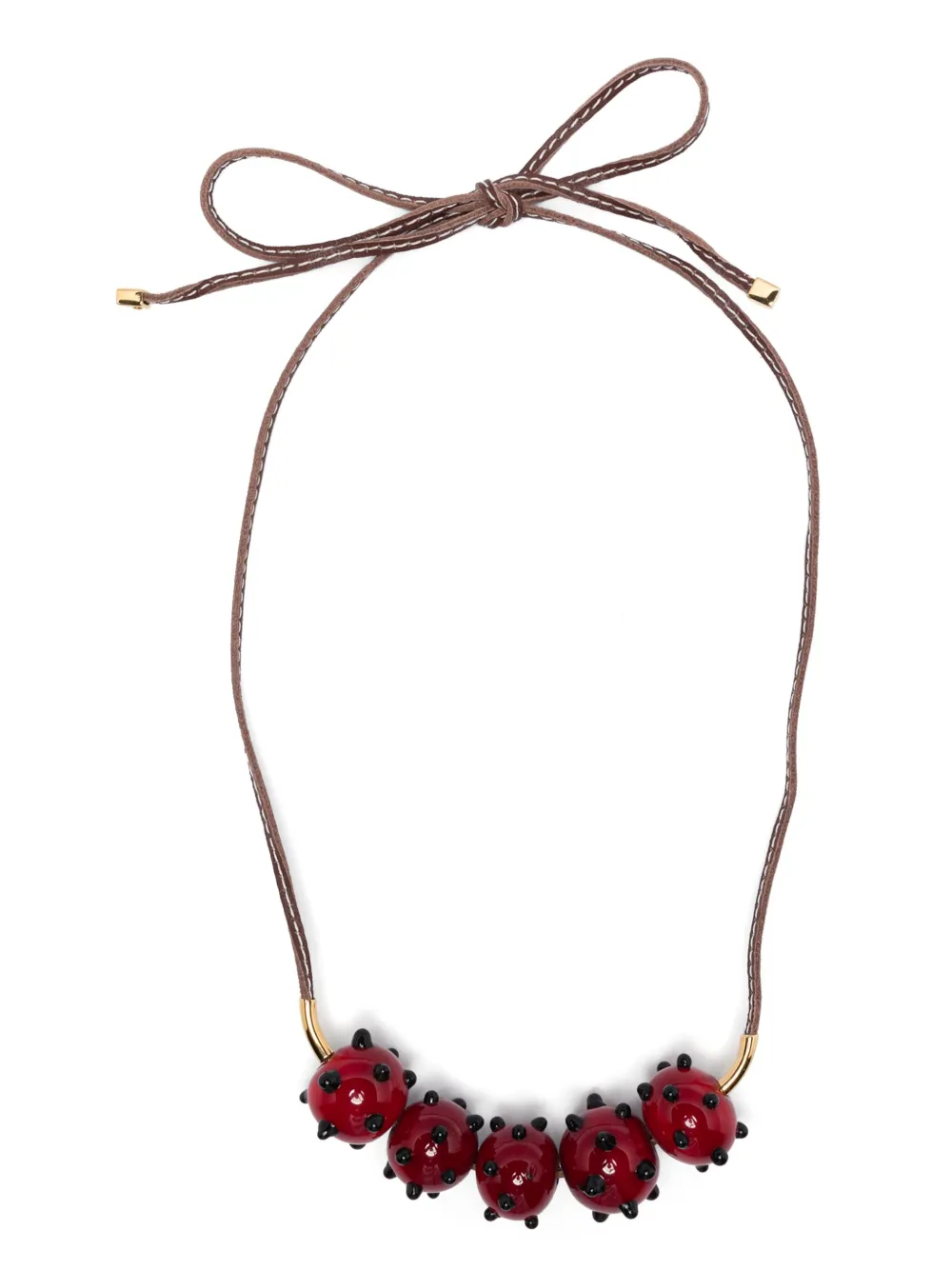 colville Collana Murano Glass - Rosso