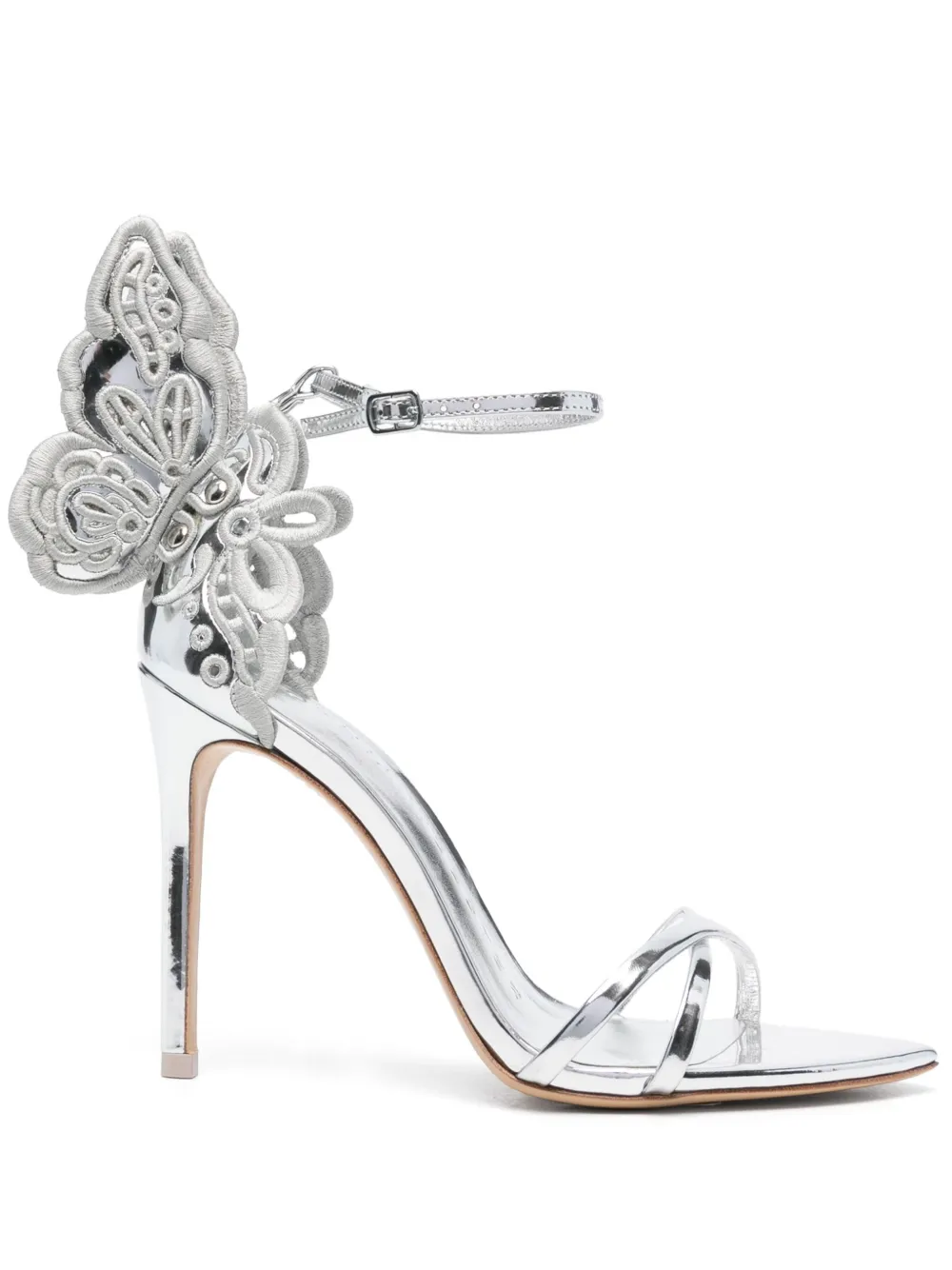 Sophia Webster 100mm Chiara sandals - Grigio