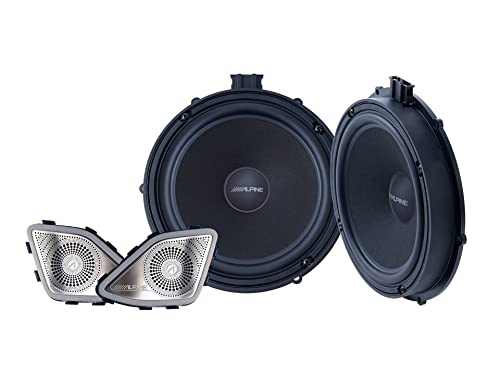 Alpine Spc-108T6 | 20 Cm (8-Zoll) 2-Wege-Komponenten-Lautsprecher Passend Für Vw T6