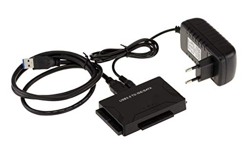 Kalea-Informatique Convertitore Per Dischi Rigidi Ide 40 44 E Sata 2,5 3,5 In Usb 3.0, Supporta 3 Unità Contemporaneamente (Usb3 5G)