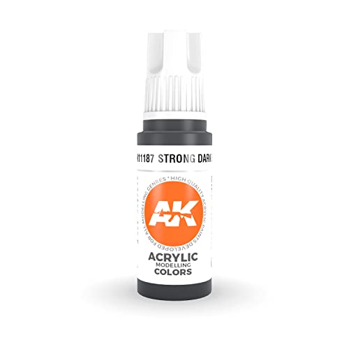 Ak Interactive 3Rd Gen Acrylic Strong Dark Blue 17Ml