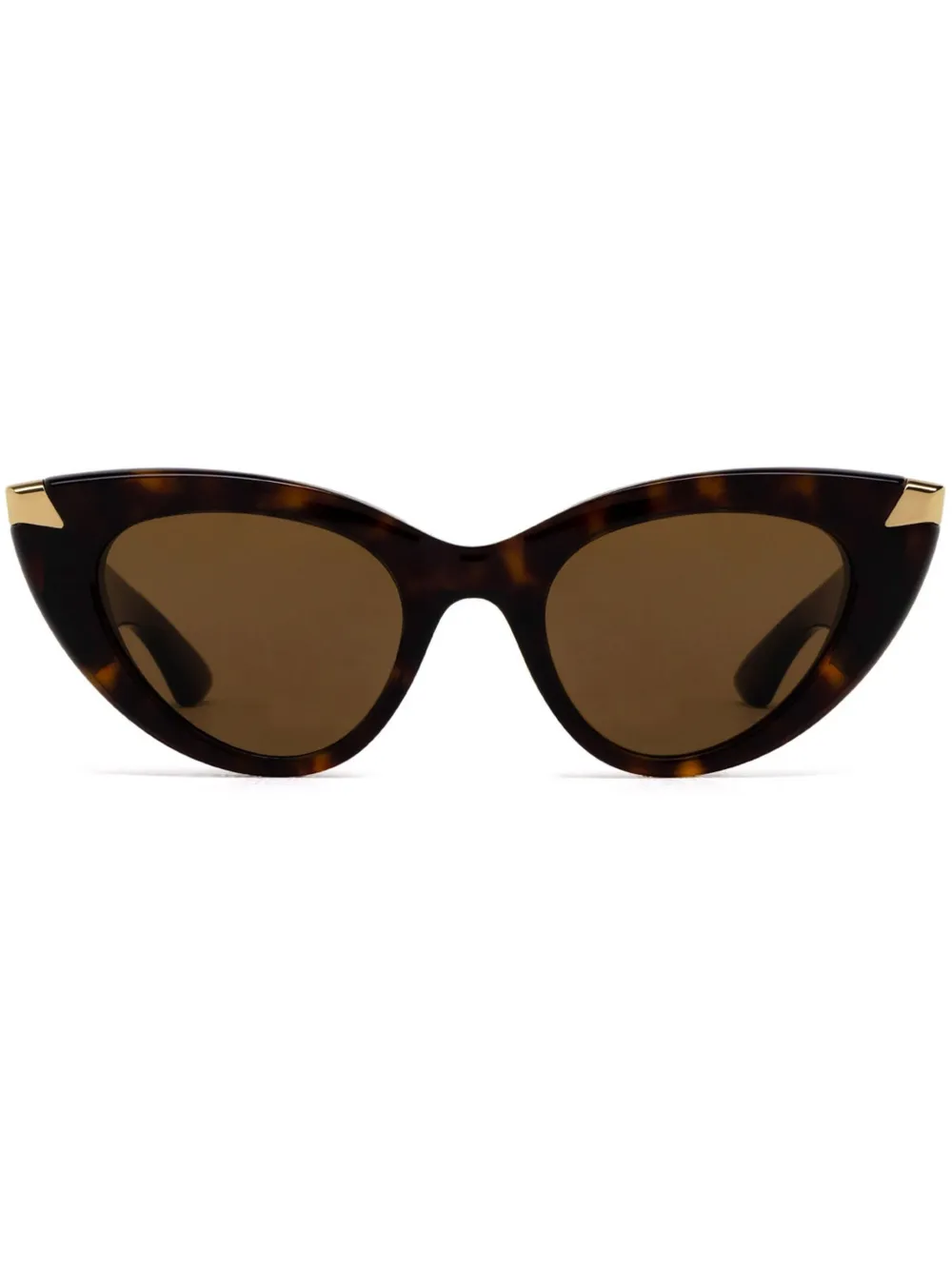 Alexander McQueen Eyewear AM0442S Havana - Marrone