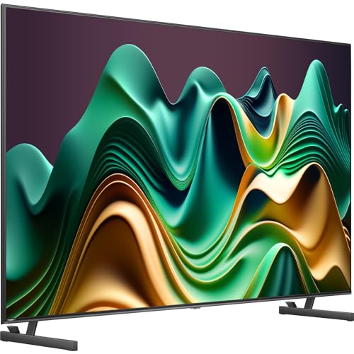 Hisense 65U6Nq - Smart Tv 65 Pollici (165 Cm), Qned Miniled, Dvb-T2, Hevc/H.265, Grigio