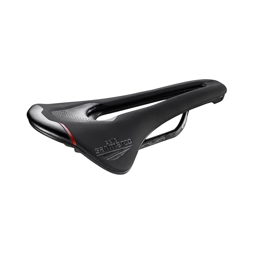 Selle San Marco Shortfit 2.0 Carbon Fx - Sella Per Bicicletta Da Corsa, Telaio In Carbonio, Leggera E Performante - Taglia L3, Nero