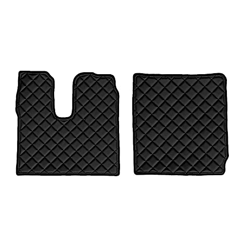 Lampa 96225 Coppia Tappeti In Skeentex - Nero - Compatibile Per Man Tgx (07/20>) - Man Tgx (01/17>06/20) Automatico, Manuale, 1 Cassetto, 2 Cassetti
