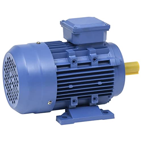 Vidaxl Motore Elettrico Trifase In Alluminio 1,5Kw/2Hp 2 Poli 2840 Rpm