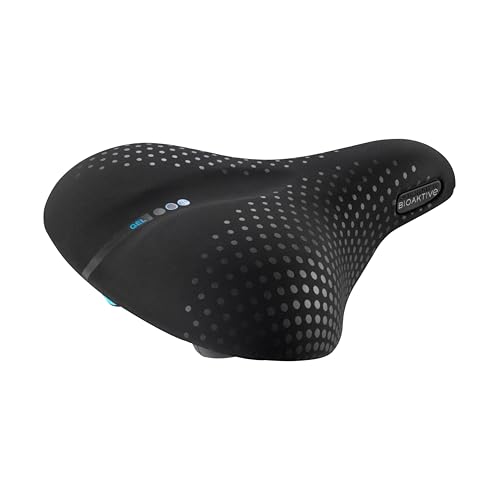 Selle San Marco Bioaktive City Gel, Sella Unisex Adulto, Nero, S1