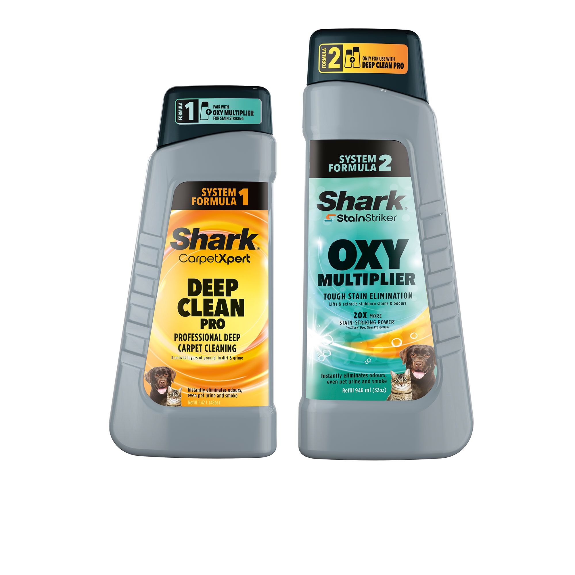 Shark CarpetXpert e StainStriker detergenti casa