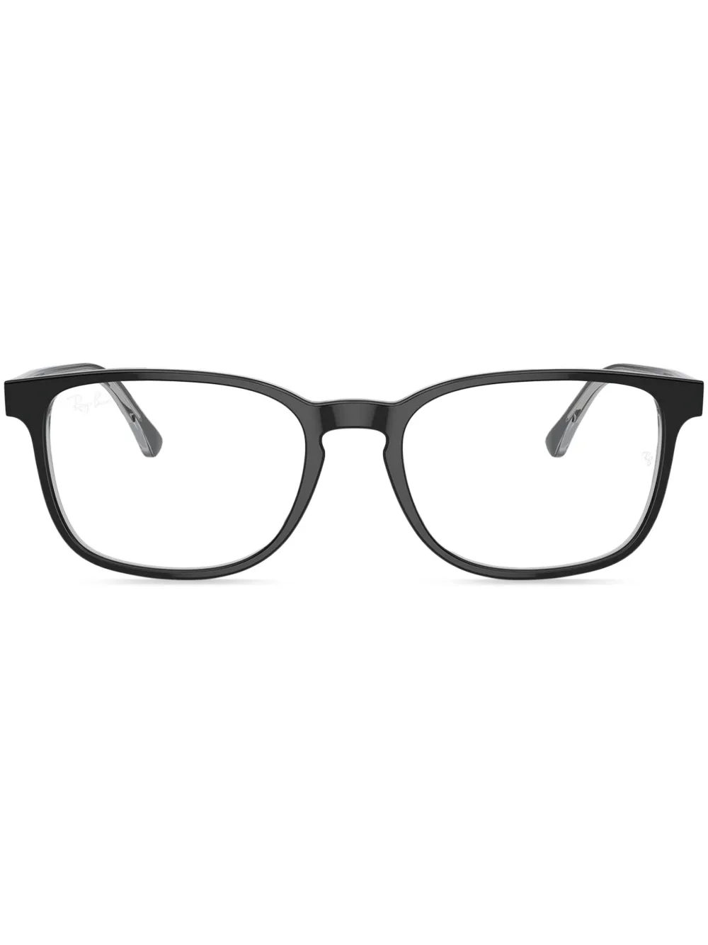 Ray-Ban RX5418 Dark Grey On Transparent Grey - Grigio