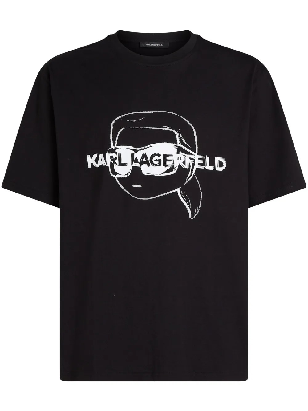 Karl Lagerfeld Ikonik patch t-shirt - Nero
