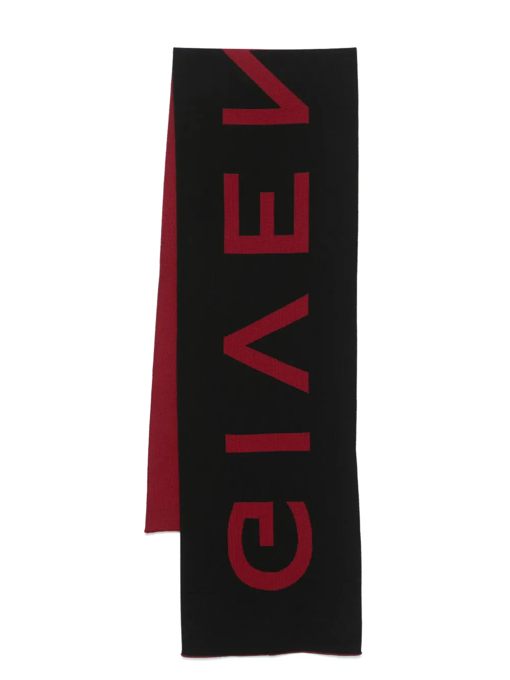 Givenchy logo-jacquard scarf - Nero